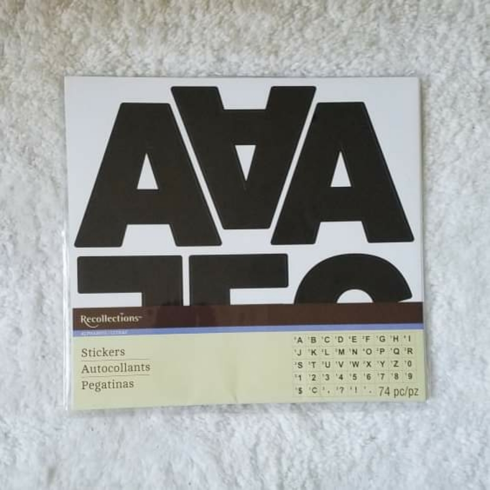 Recollections 74 Piece Sticker Set